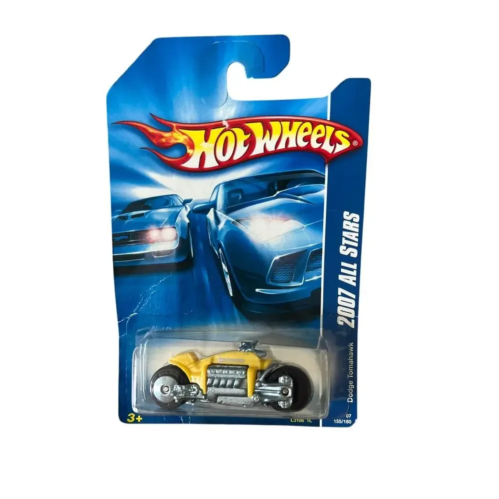 Hot Wheels 2007 All Stars Diecast Car Dodge Tomahawk Yellow New